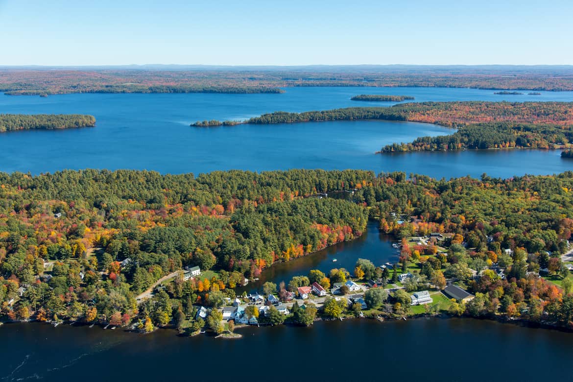 The Belgrade Lakes Region