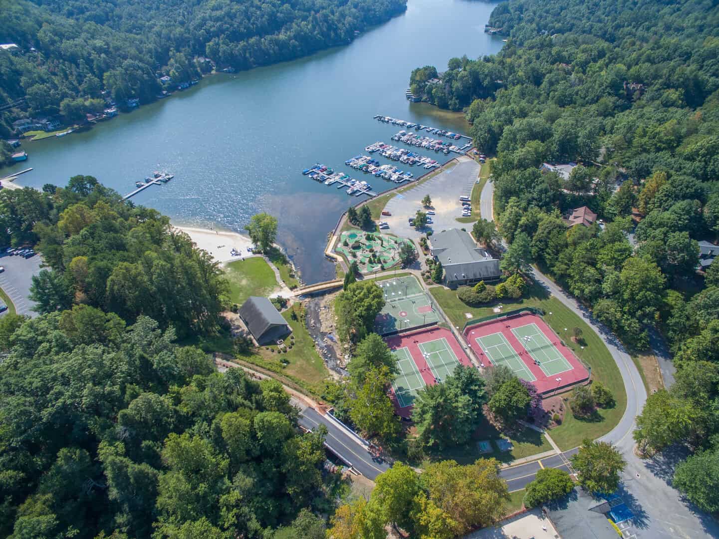 Rumbling Bald on Lake Lure