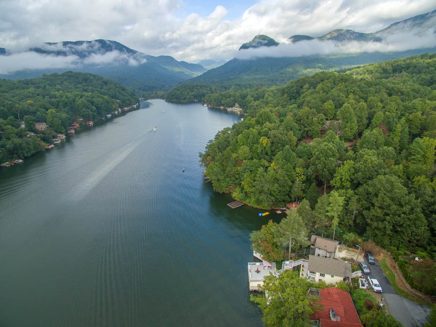 Lake Lure Waterfront Homes