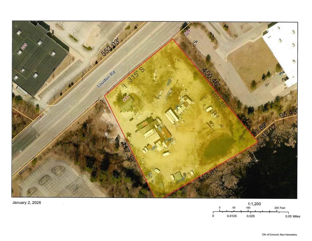 Active Commercial Properties in Concord NH