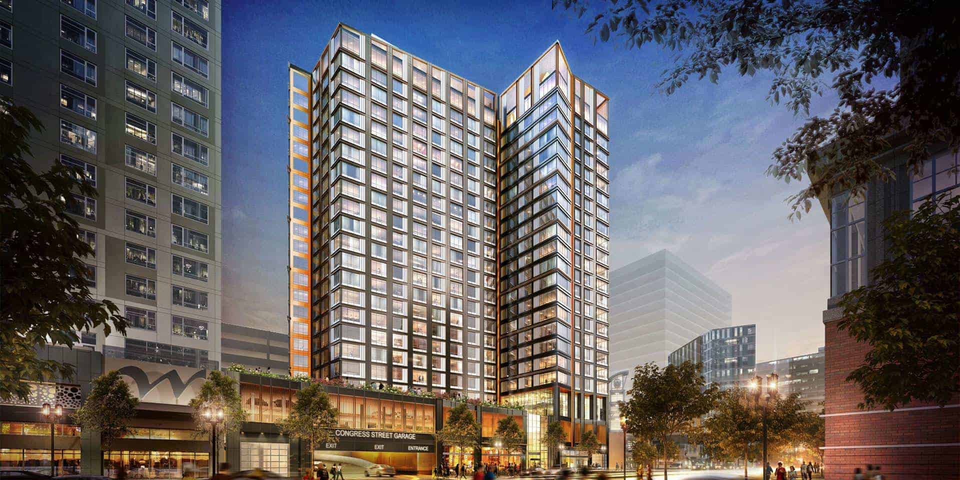 Boston Luxury Apartment Buildings & Condos for Rent Seaport District